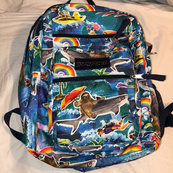 Jansport Handbags - Jansport Big Student Backpack - Wet Sloths